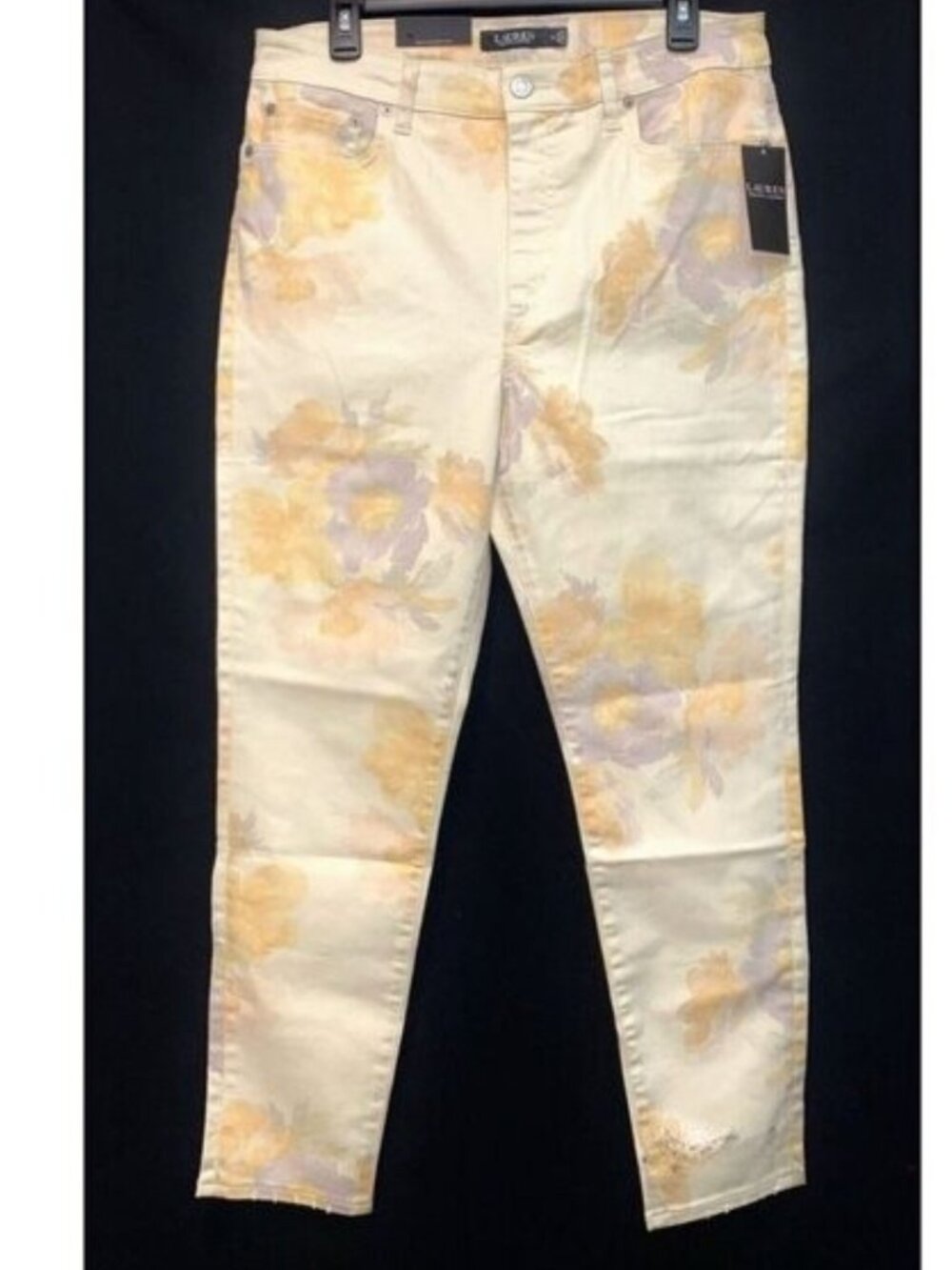 Lauren Ralph Lauren Womens High Rise Skinny Ankle Jeans Size 4